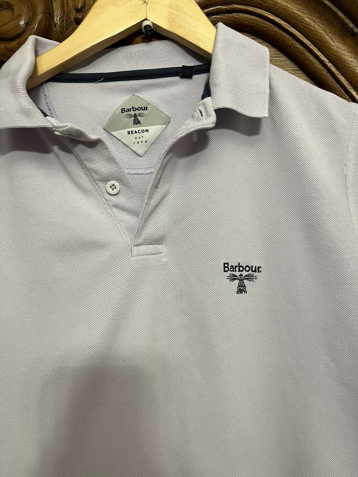 Barbour Barbour Men's Polo (Beacon est 1984) Size US M / EU 48-50 / 2 - 2 Thumbnail