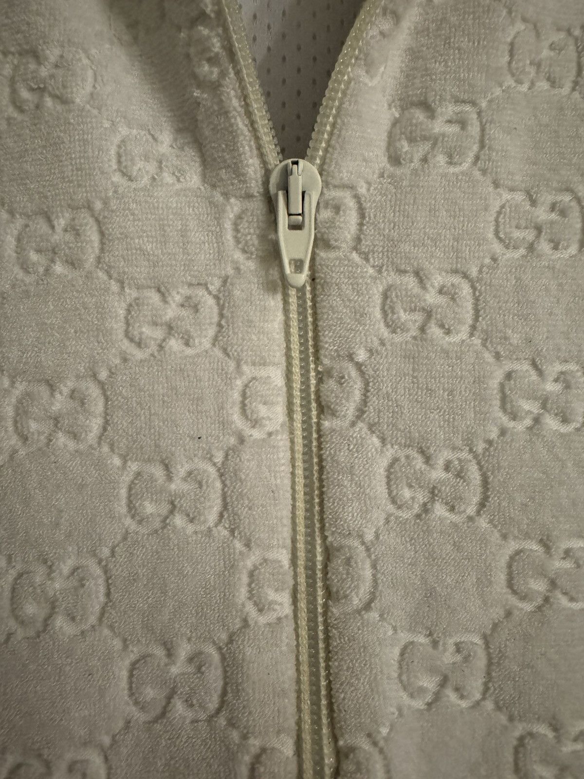 Gucci Gucci gg monogram zip up polo Size US XL / EU 56 / 4 - 3 Thumbnail