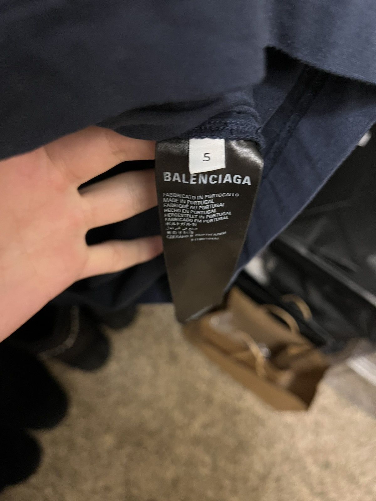 Balenciaga Balenciaga 3XXL Double Layer Hoodie Size US XXL / EU 58 / 5 - 5 Thumbnail