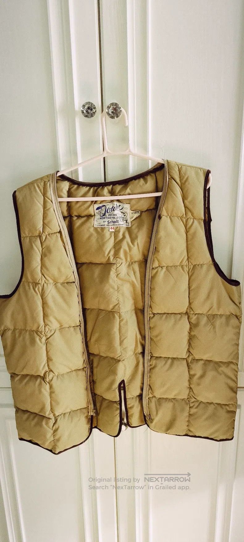Schott Schott Cowhide down liner hunting outfit, short trench coa Size US L / EU 52-54 / 3 - 6 Thumbnail