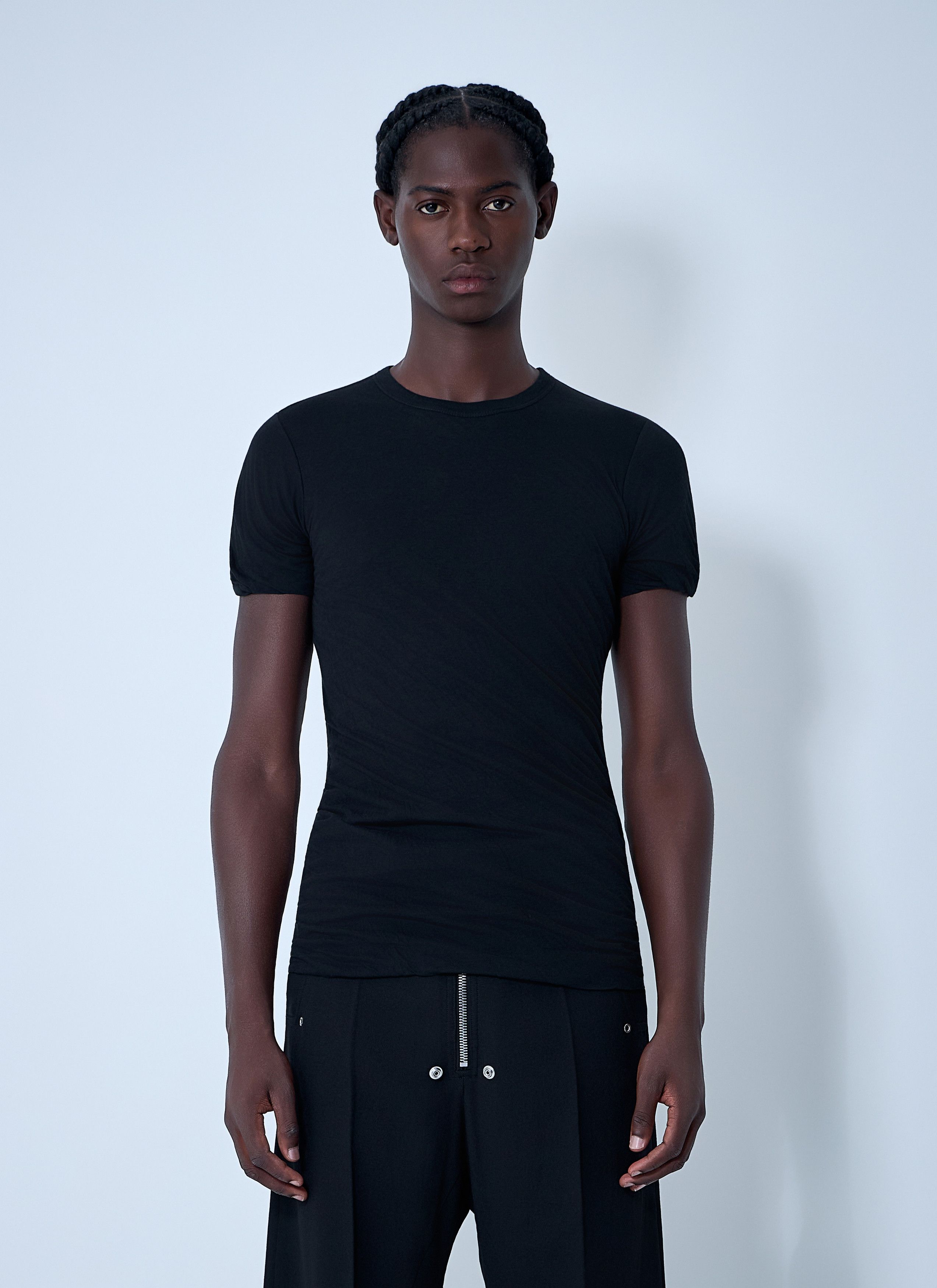 Rick Owens Cotton Short Sleeve T-Shirt Size US S / EU 44-46 / 1 - 1 Thumbnail