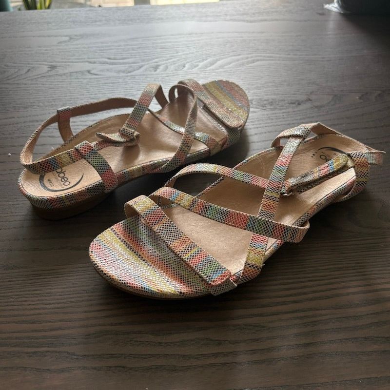 Other Abeo Samantha Rainbow Slingback Orthotic Sandals Womens 10 Size US 10 / IT 40 - 1 Thumbnail