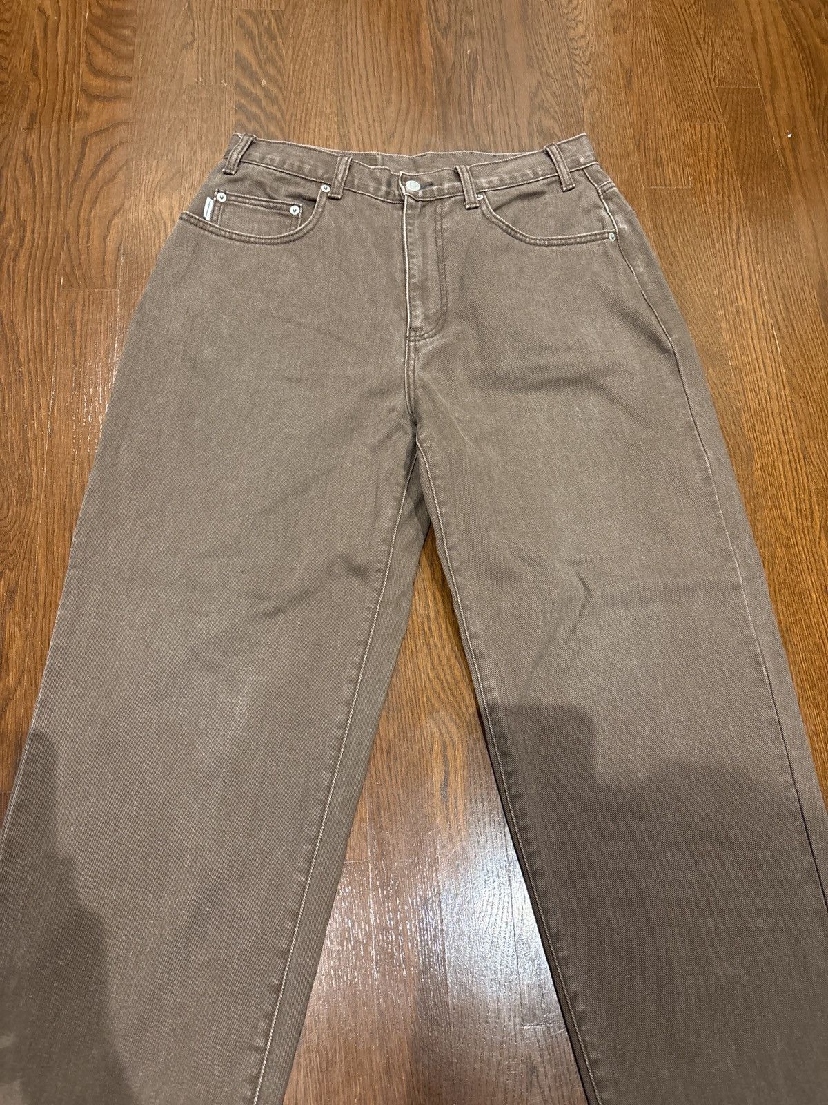 thisisneverthat Thisisneverthat Relaxed Jeans in Brown Size US 32 / EU 48 - 5 Thumbnail