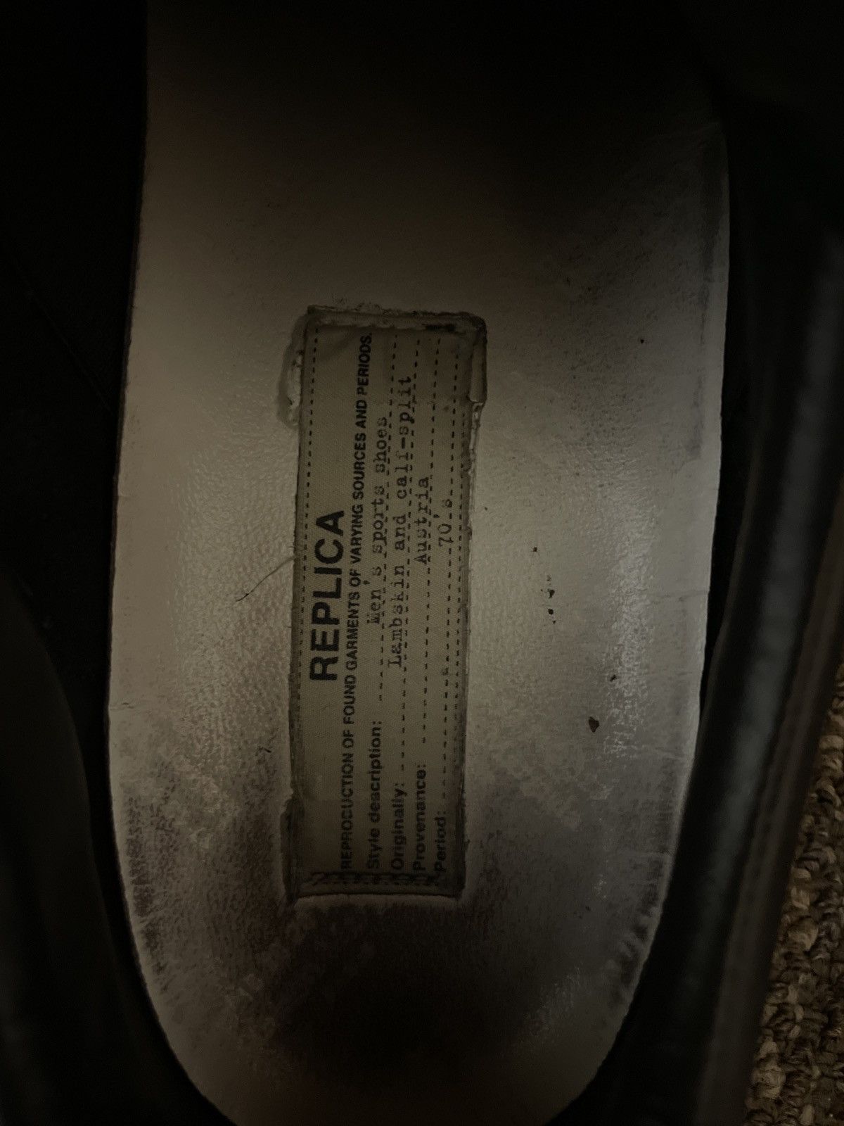 Maison Margiela Maison margiela all black gats Size US 10 / EU 43 - 2 Thumbnail