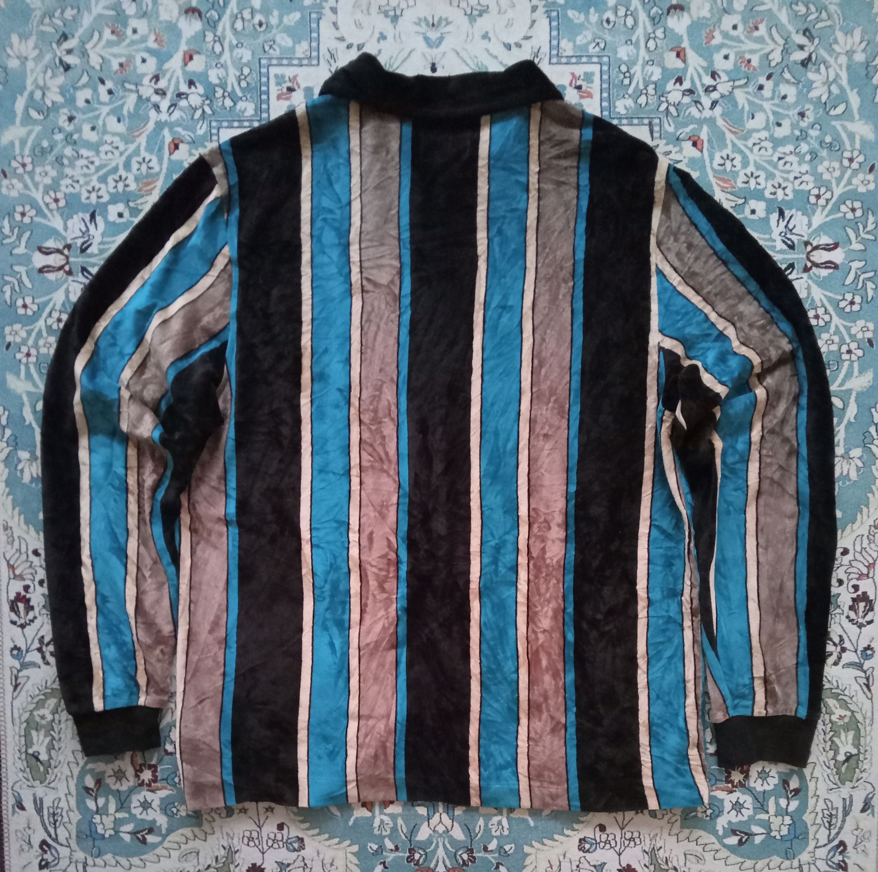 Stussy Stussy Roland Stripes Zipped Jacket Size US M / EU 48-50 / 2 - 2 Thumbnail