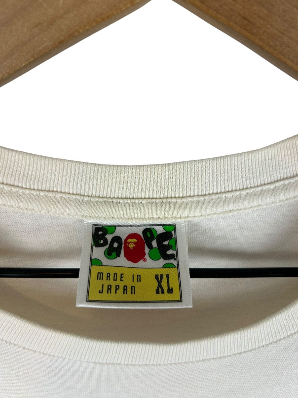 Bape Bape Digital Logo Print T-Shirt Size US XL / EU 56 / 4 - 5 Thumbnail