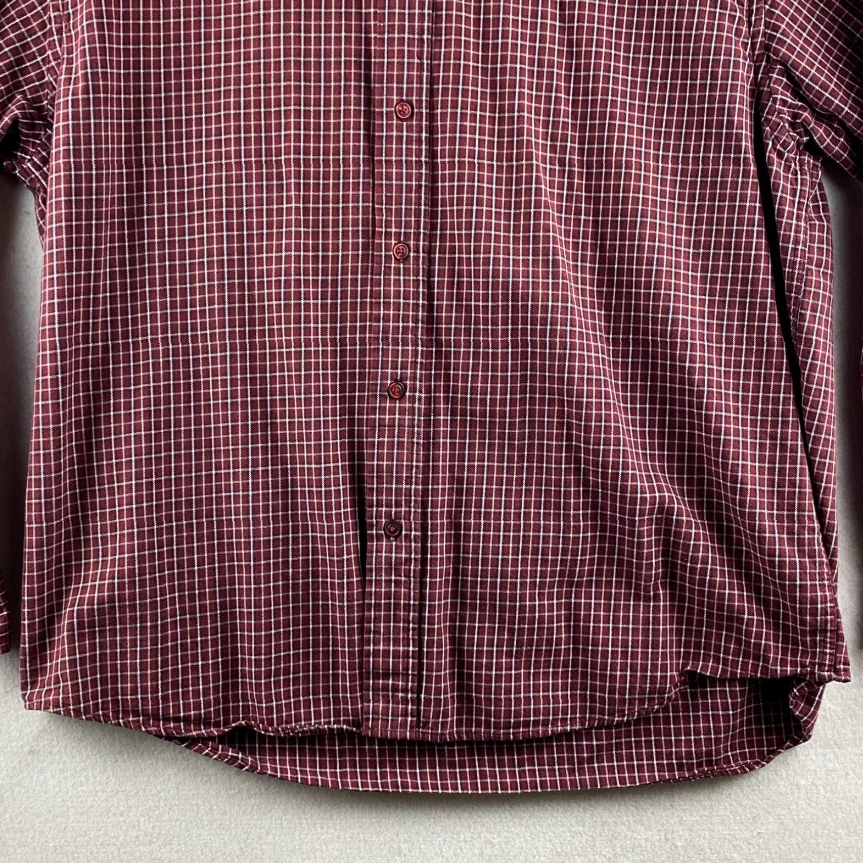 Gap Gap Button-Up Shirt Mens L Red Plaid Flannel Casual Long Sleeve Collared Shirt Size US L / EU 52-54 / 3 - 3 Thumbnail