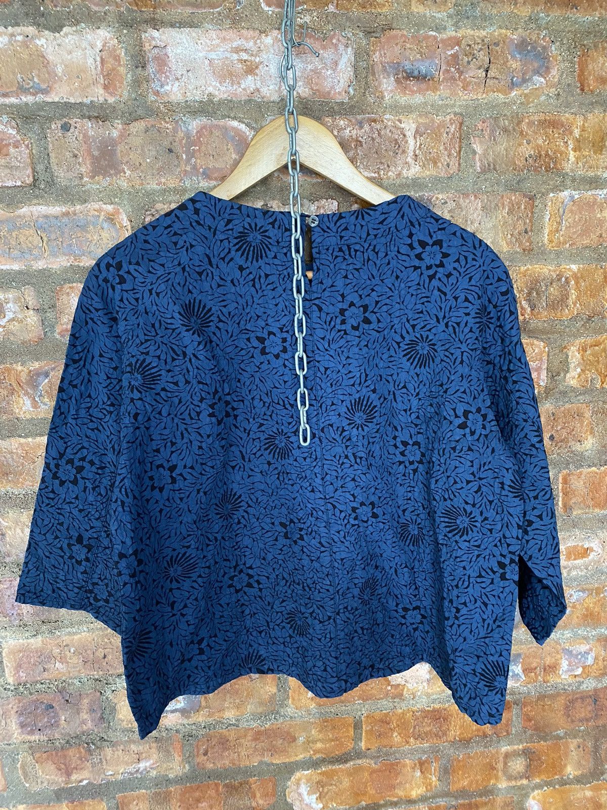 Issey Miyake 1990s Plantation 3D floral crop shirt Size M / US 6-8 / IT 42-44 - 9 Thumbnail