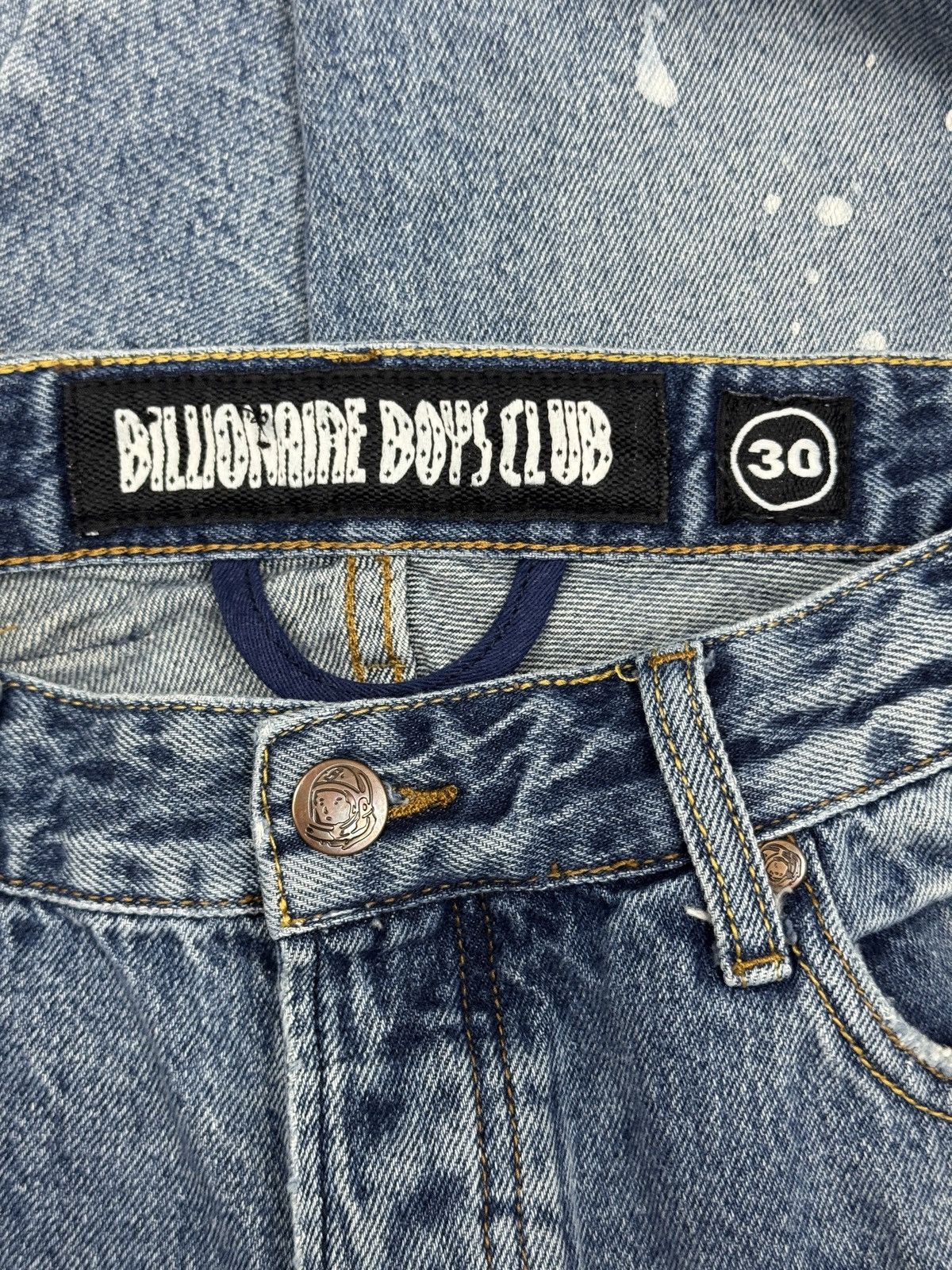 Billionaire Boys Club BILLIONAIRE BOYS CLUB MEN WIRED JEANS (BLUE) Size US 30 / EU 46 - 6 Thumbnail