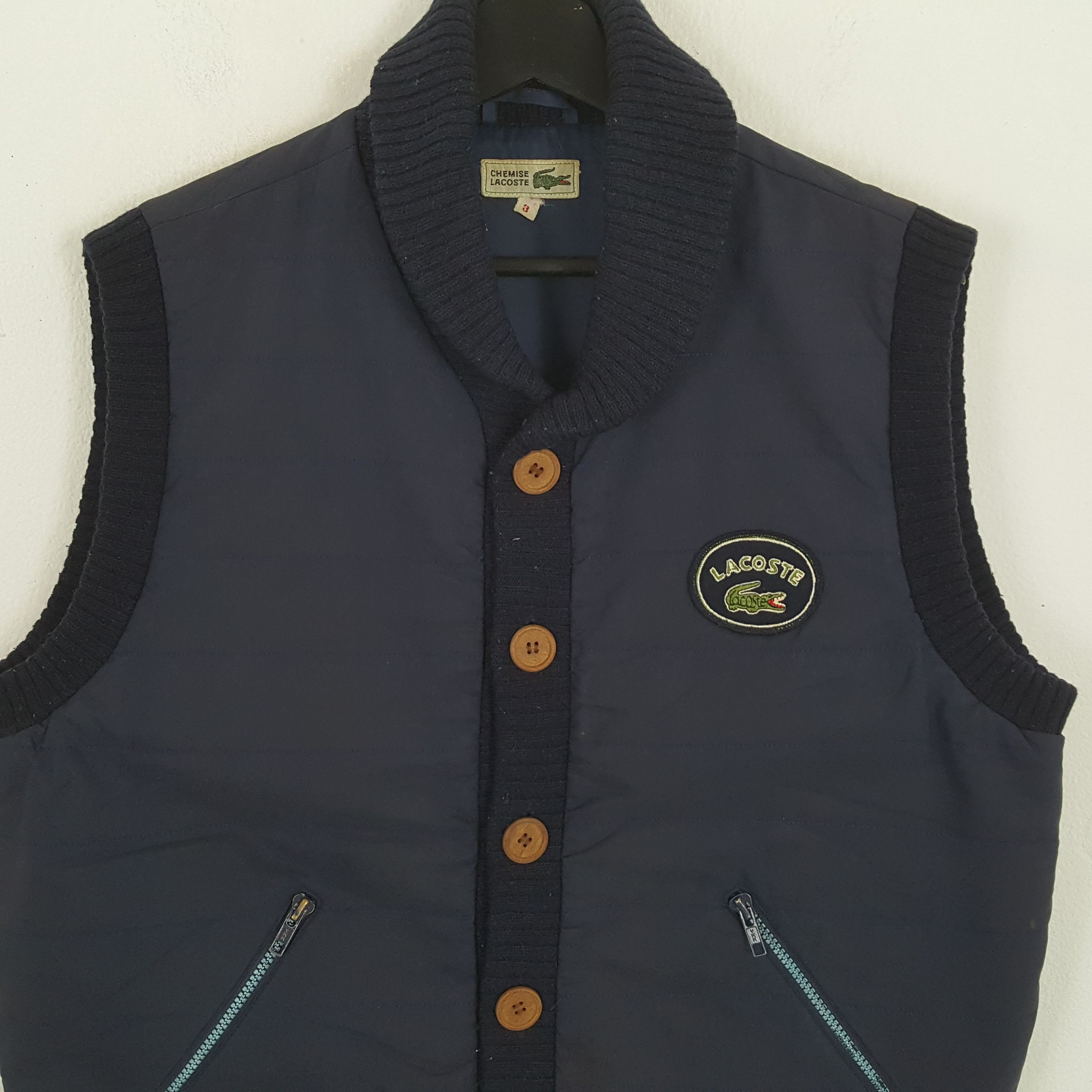 Lacoste × Vintage CHEMISE LACOSTE Fashion Style Vest Size US L / EU 52-54 / 3 - 2 Thumbnail