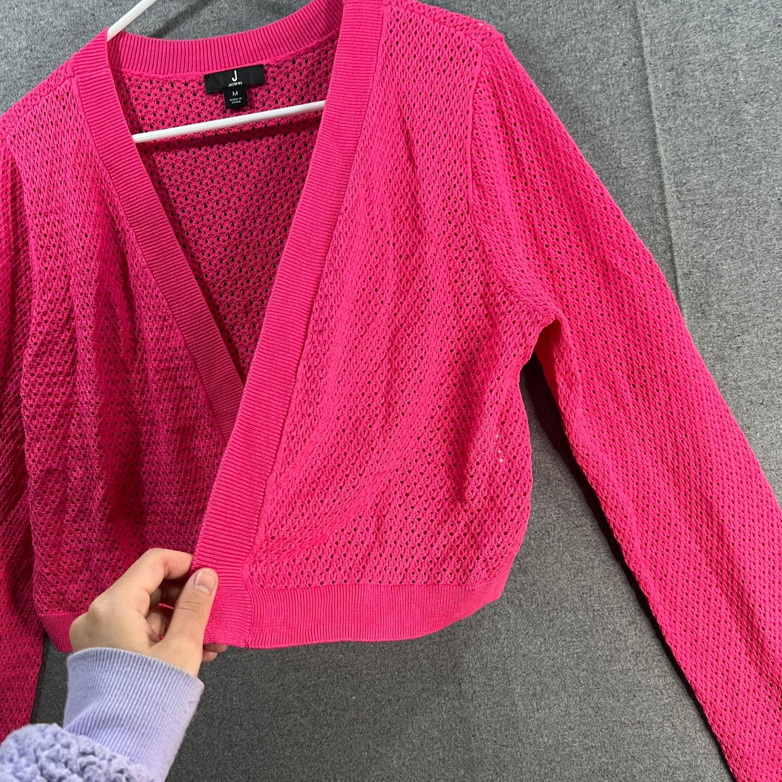Jason Wu Jason Wu Bolero Cardigan weater ot Pink Size Medium Size M / US 6-8 / IT 42-44 - 8 Thumbnail