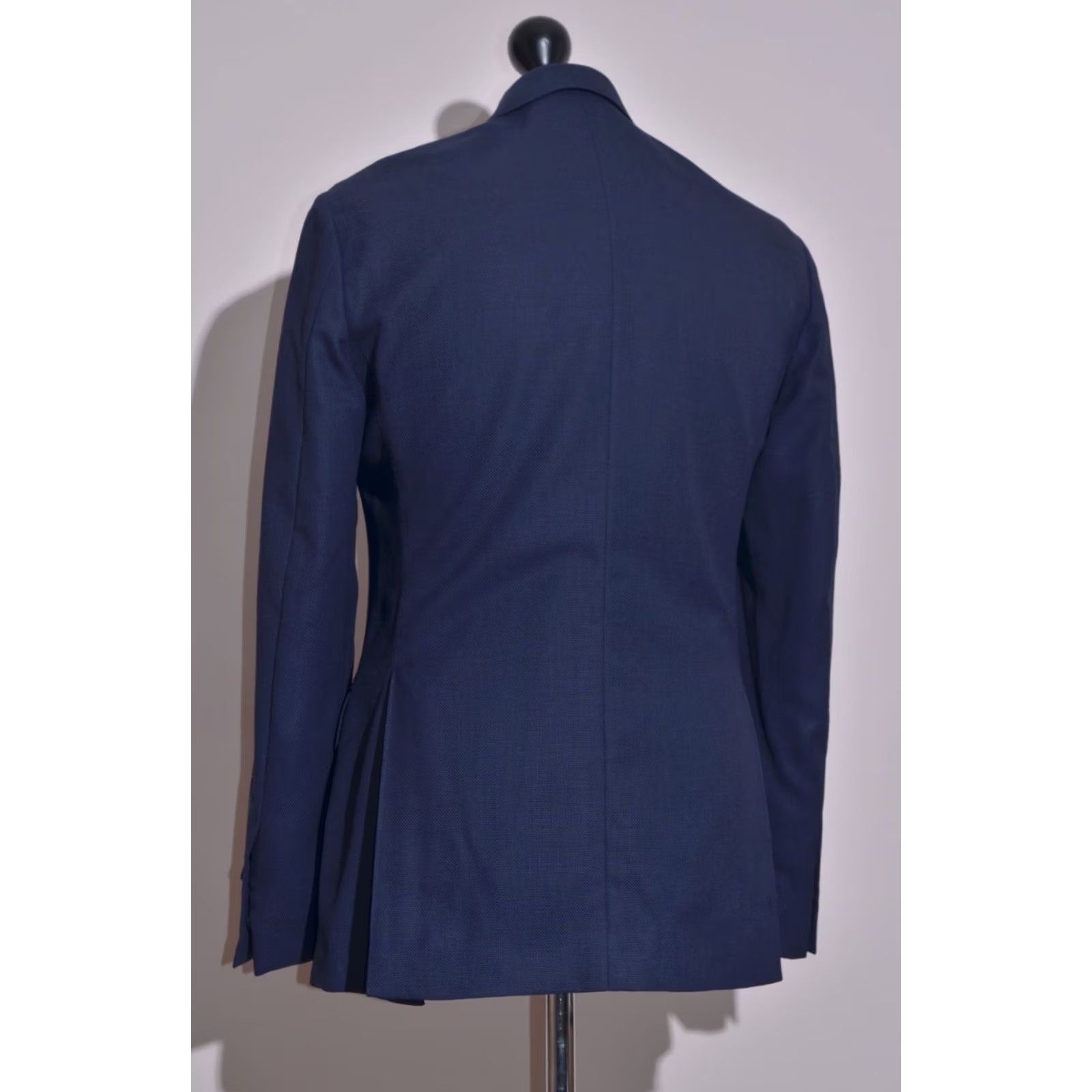 Vintage Boggi Milano Navy Blue Wool Blazer Shirt Blazer Mens EU 48 / S Regular Wool Blazer Europe 90s? Size 48R - 4 Thumbnail