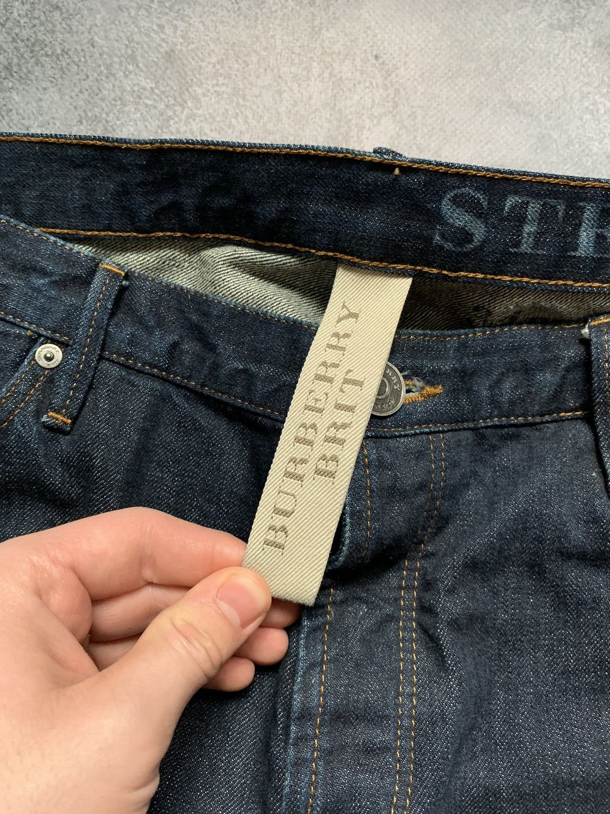 Burberry Burberry Brit Steadman navy Jeans Size US 34 / EU 50 - 9 Thumbnail