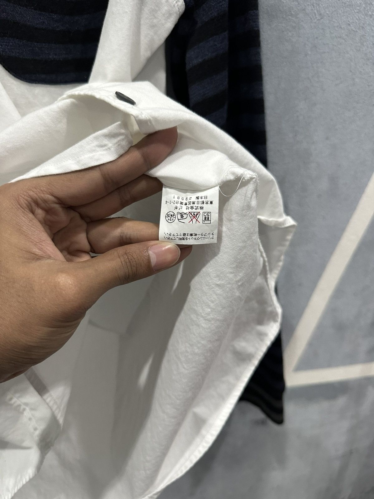 Frapbois Frapbois Issey Miyake Shirt Size US S / EU 44-46 / 1 - 8 Thumbnail
