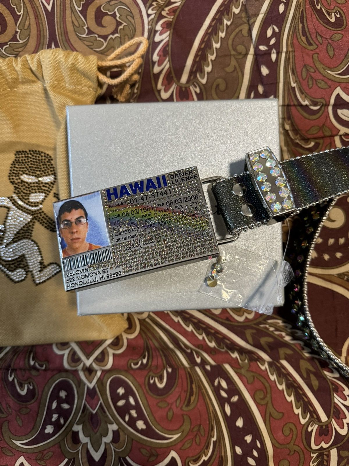 Other Stolen Arts Mclovin belt size 34 ships same day superbad