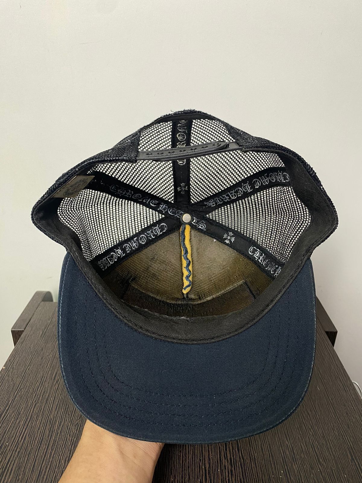 Chrome Hearts Faded Fuck Trucker Hat Size ONE SIZE - 3 Thumbnail