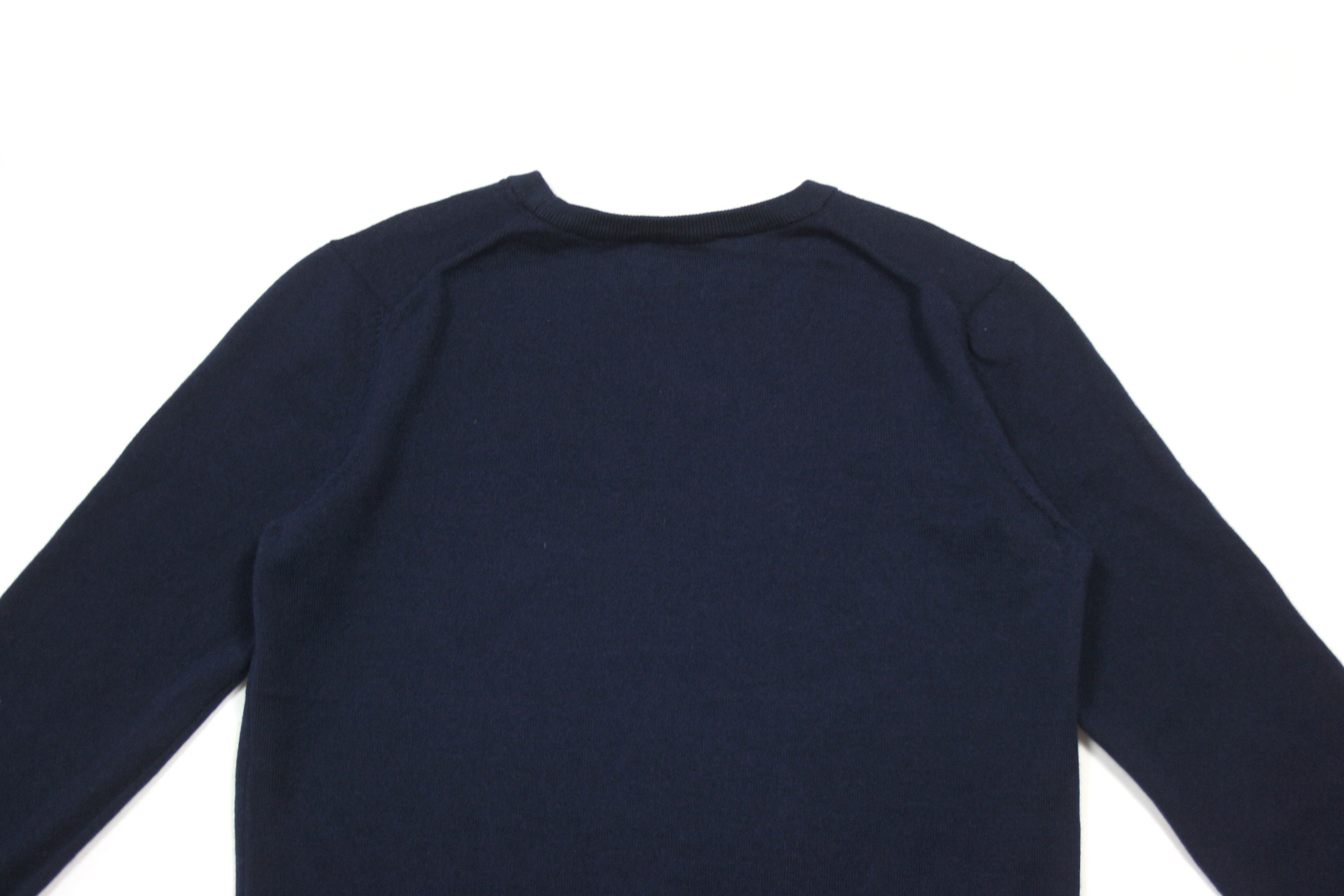 Maison Kitsune Tricolor Flag Logo Fox Wool Knit Size M / US 6-8 / IT 42-44 - 4 Thumbnail