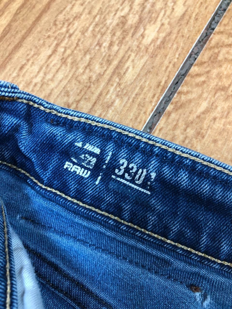 G-Star × Japanese Brand Crazy Crash Dirty Baggy Faded Jean Japan Avant Garde Style Size US 32 / EU 48 - 6 Thumbnail