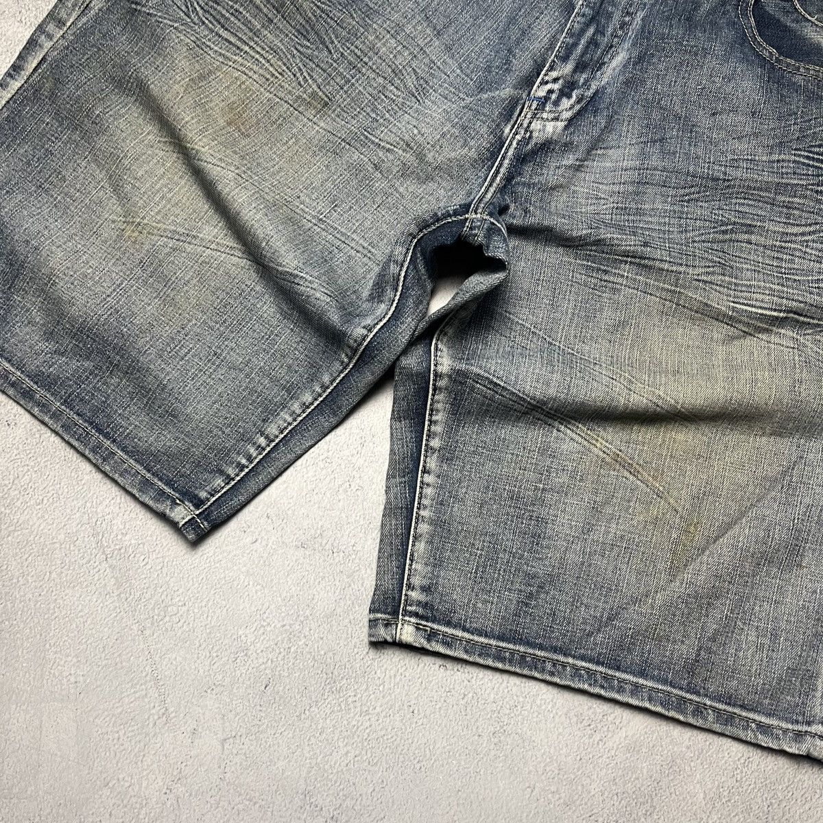 Ecko Unltd. × Vintage Crazy Y2K Baggy Ecko Unltd. denim short Size US 42 / EU 58 - 5 Thumbnail