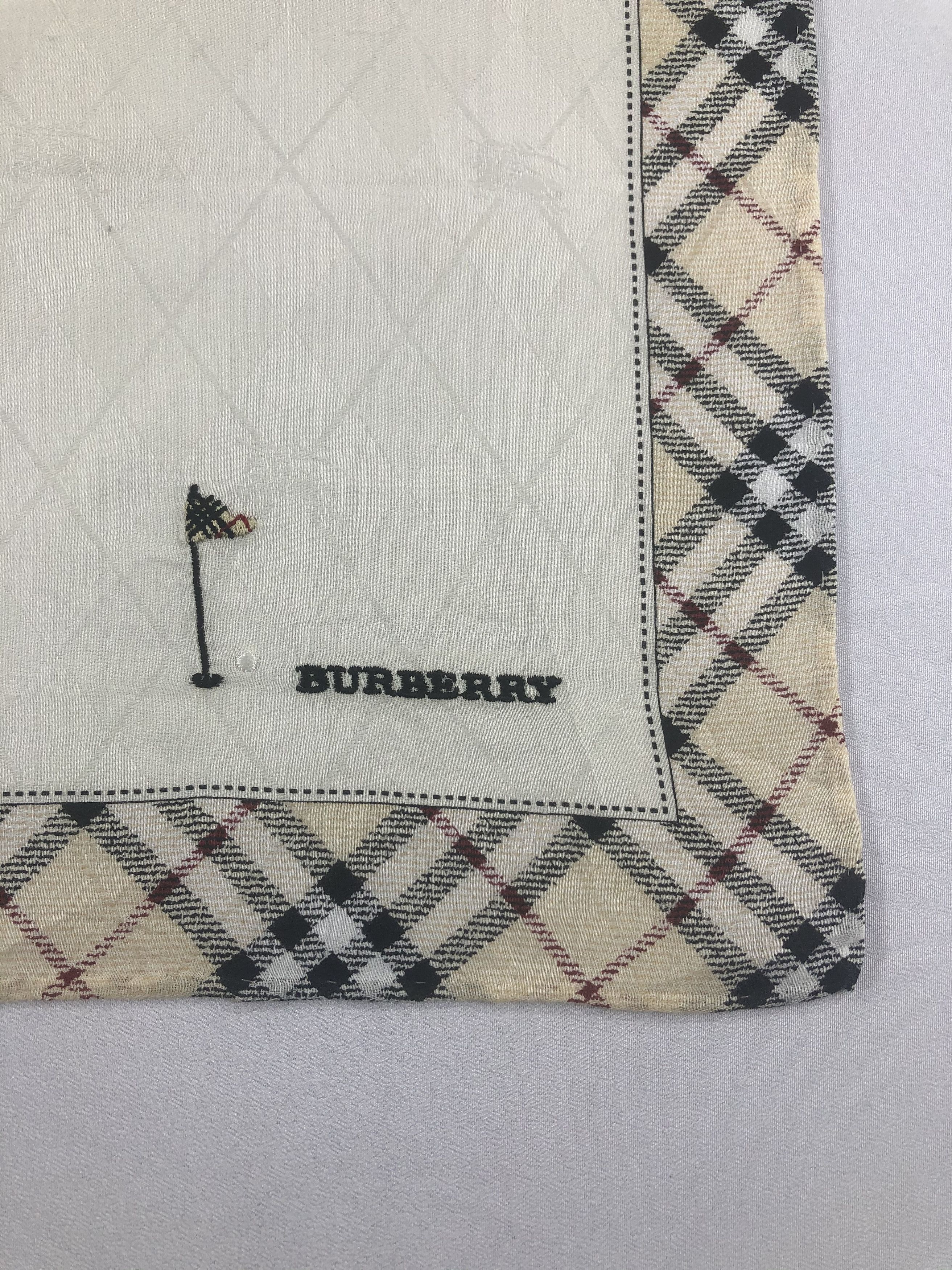 Burberry Burberry Handkerchief / Bandana / Neckerchief Size ONE SIZE - 5 Thumbnail