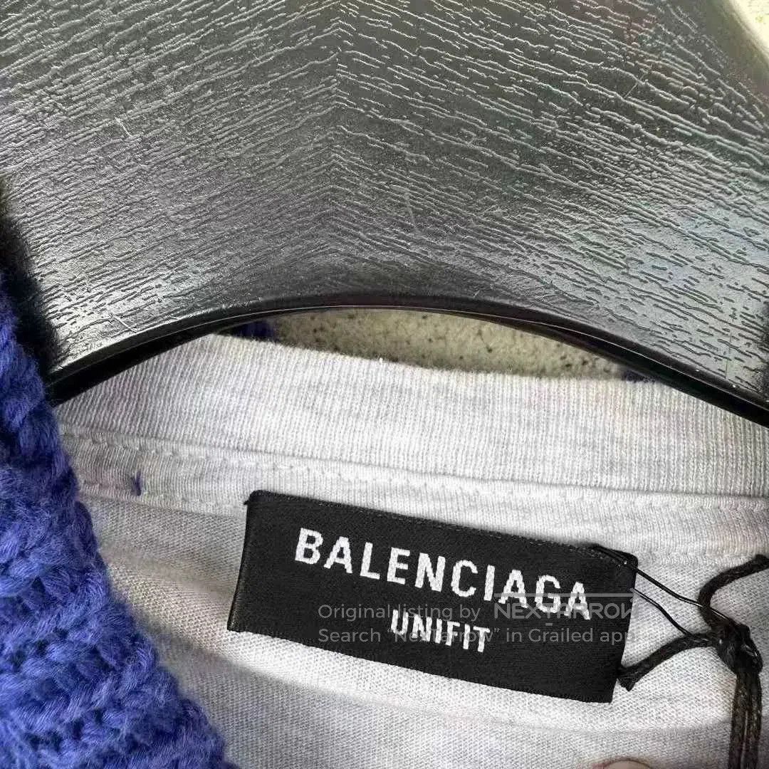 Balenciaga Balenciaga Distressed Layered Coke Sweater. Size XS / US 0-2 / IT 36-38 - 2 Thumbnail