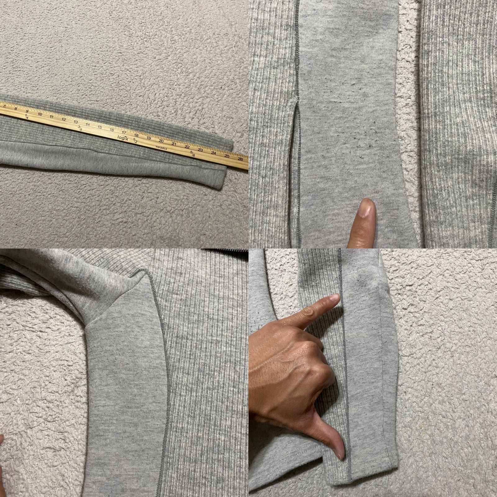 Vintage Kuhl Womens Medium Sweater Jacket Light Gray Full Zip Long Sleeve Wool Blend Jacket Womens M Gray All Seasons Casual Outdoor Size M / US 6-8 / IT 42-44 - 9 Thumbnail