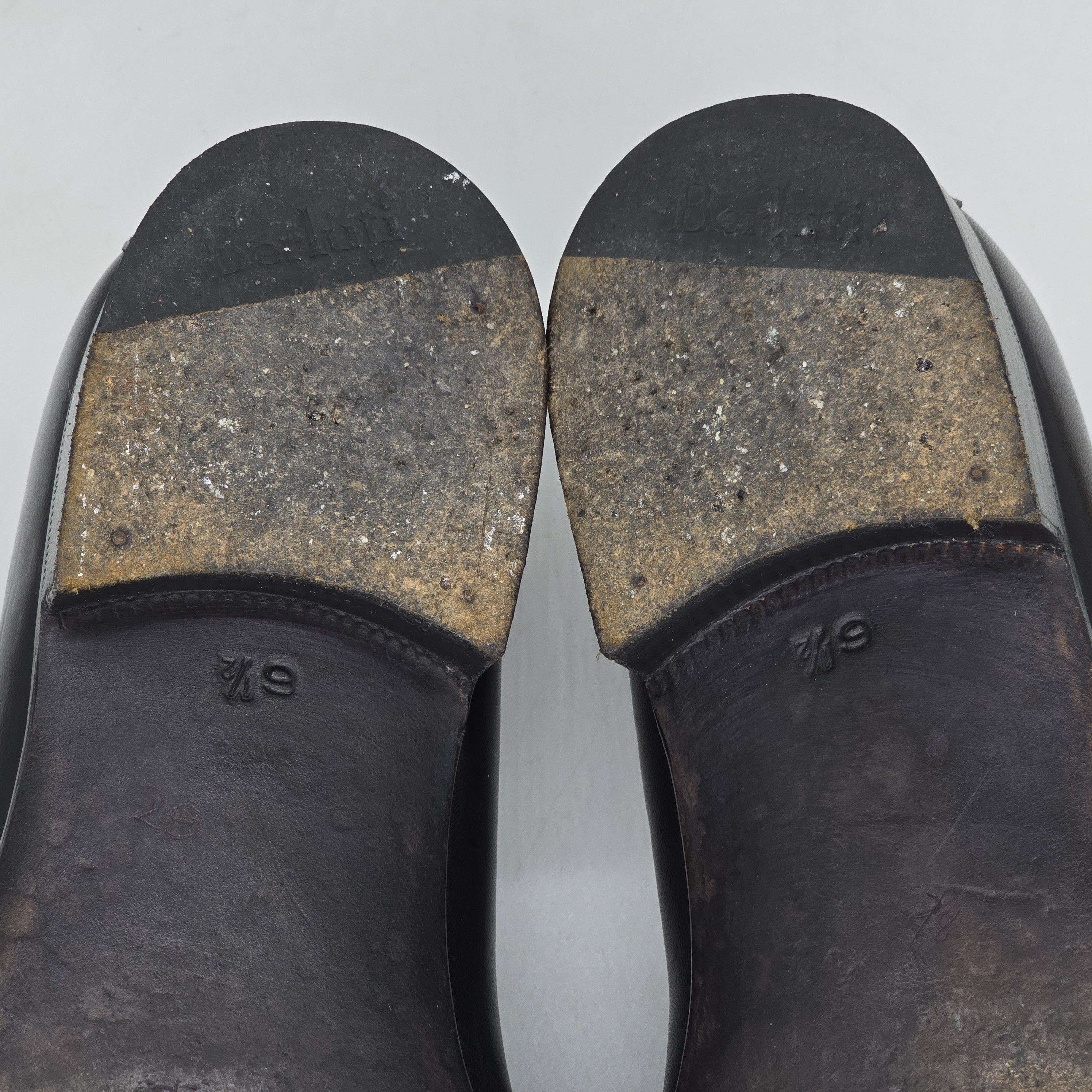 Berluti Berluti - Black Calf Leather Tassle Loafers Size US 7.5 / EU 40-41 - 10 Thumbnail