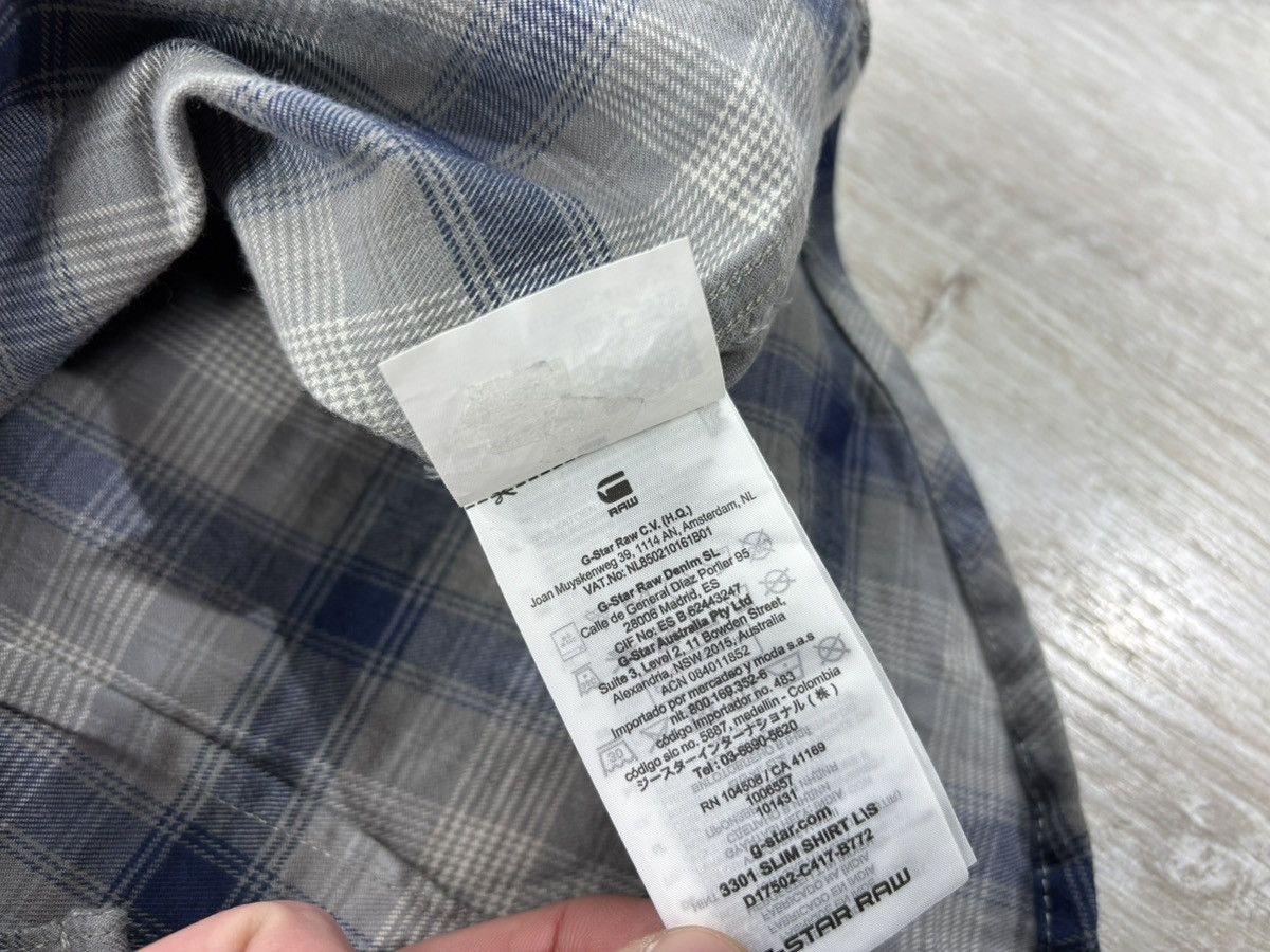G-Star Mens shirt G Star Raw Size XL Color Blue Size US XL / EU 56 / 4 - 8 Thumbnail