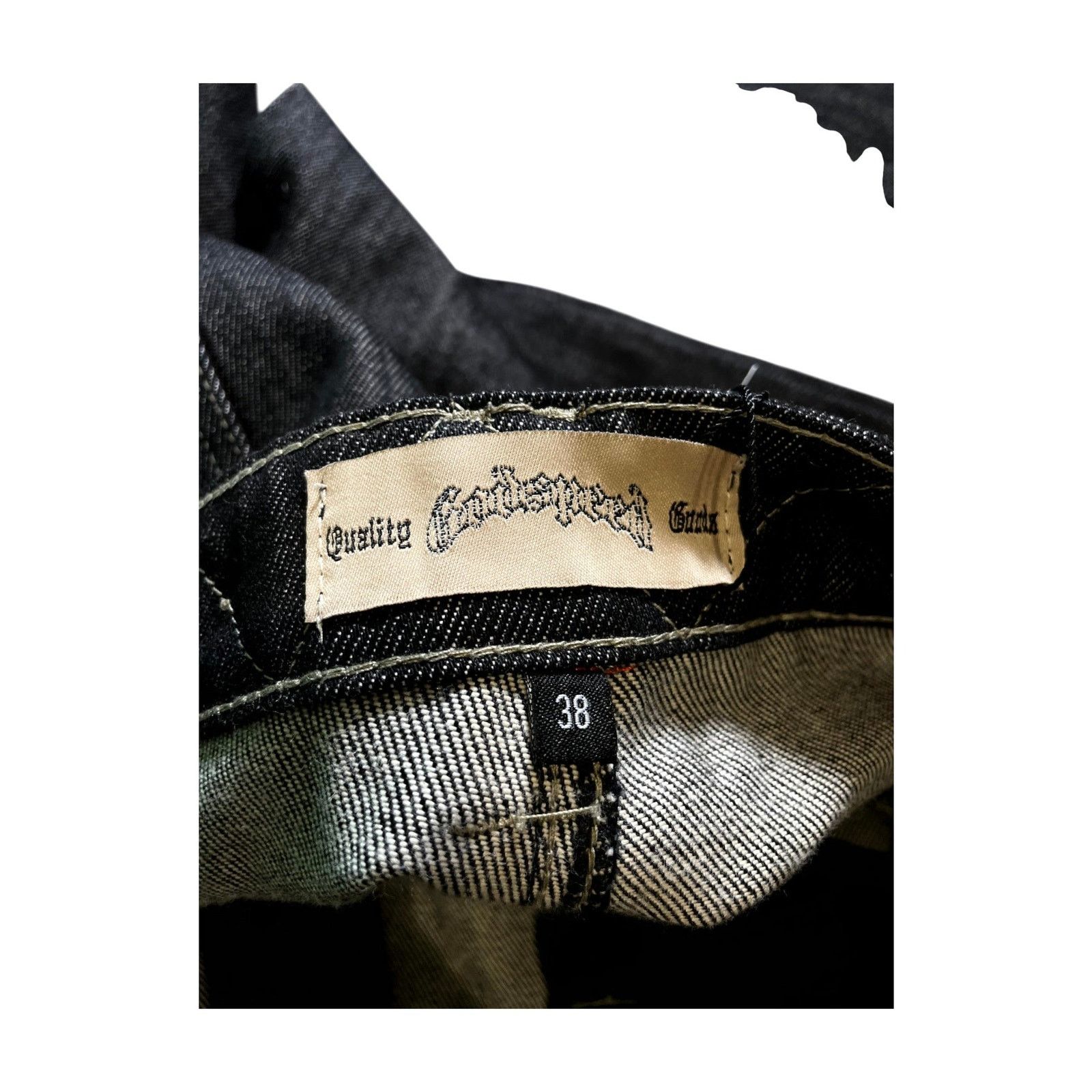 Godspeed Godspeed "Selvedge" Black Wash Jeans Size US 38 / EU 54 - 3 Thumbnail