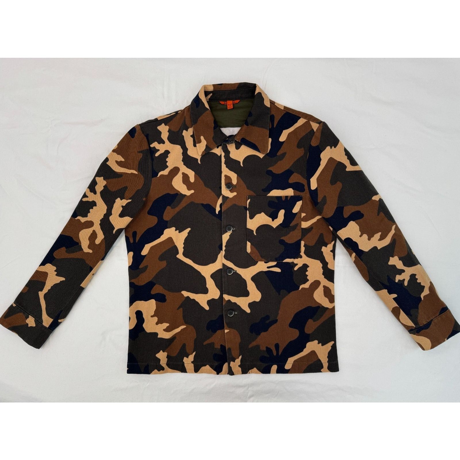 Barena LNWOT Barena Cedrone Overshirt in Cotton Camo Size 50 Size US M / EU 48-50 / 2 - 3 Thumbnail