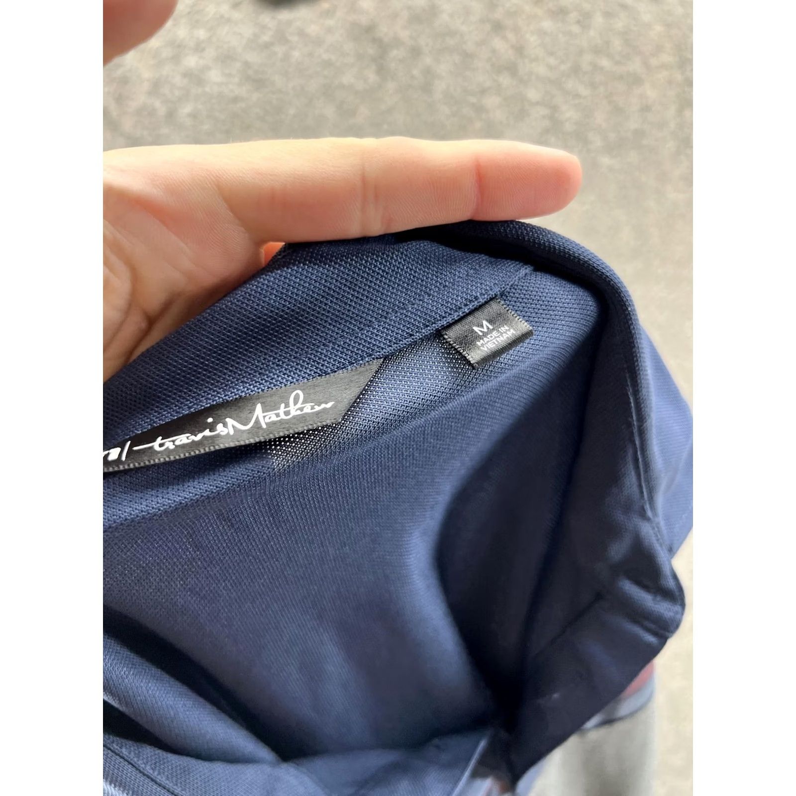 TravisMathew Travis Mathew Polo Shirt Mens Medium Blue Gray Stripe Golf Casual Short Sleeve Polo Shirt Mens M Blue Gray Stripe Golf Casual Short Sleeve Mens Size US M / EU 48-50 / 2 - 5 Thumbnail