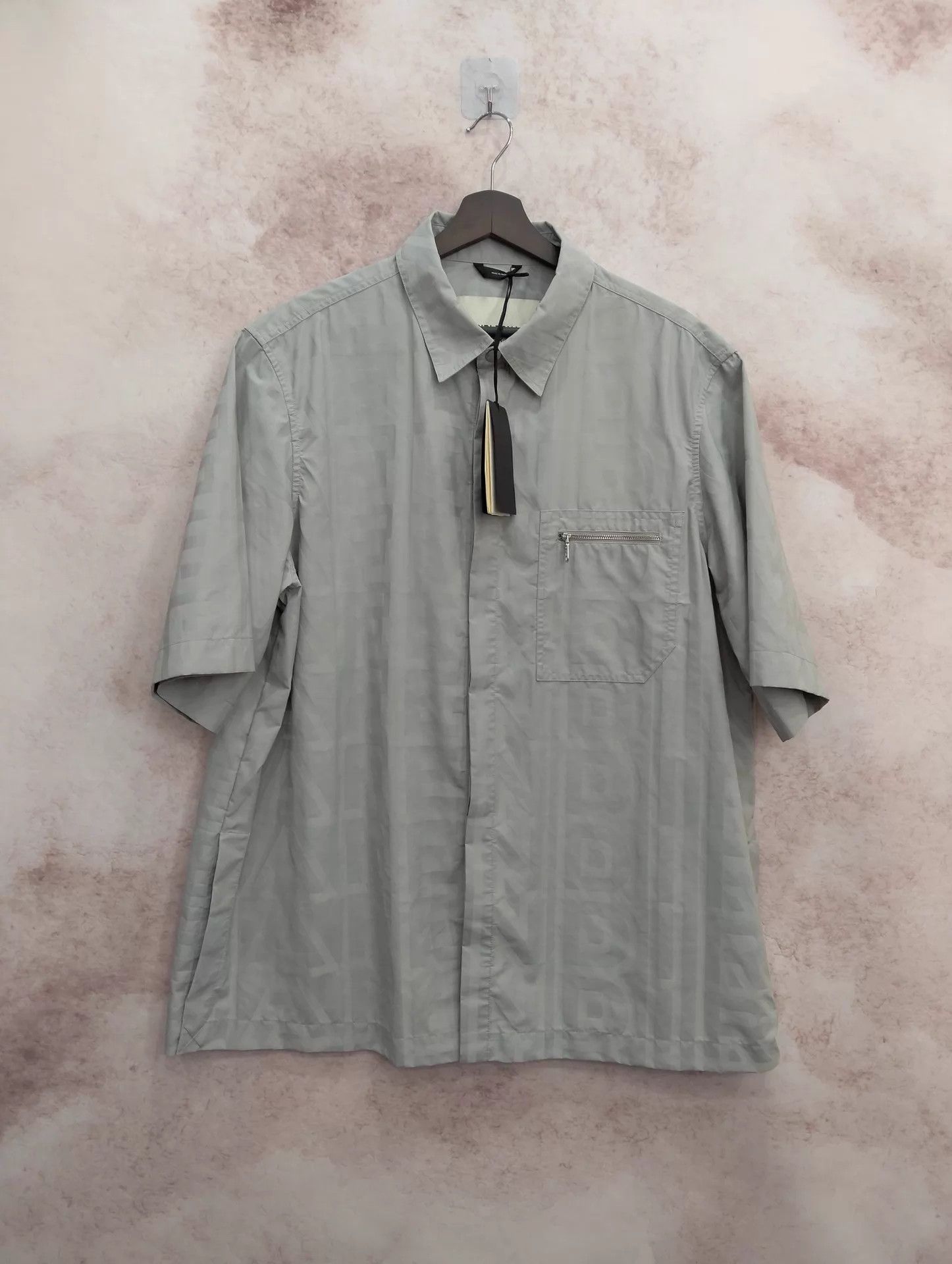 Fendi FENDI Allover Logo SS Shirt 50 (99 New) Size US M / EU 48-50 / 2 - 1 Thumbnail
