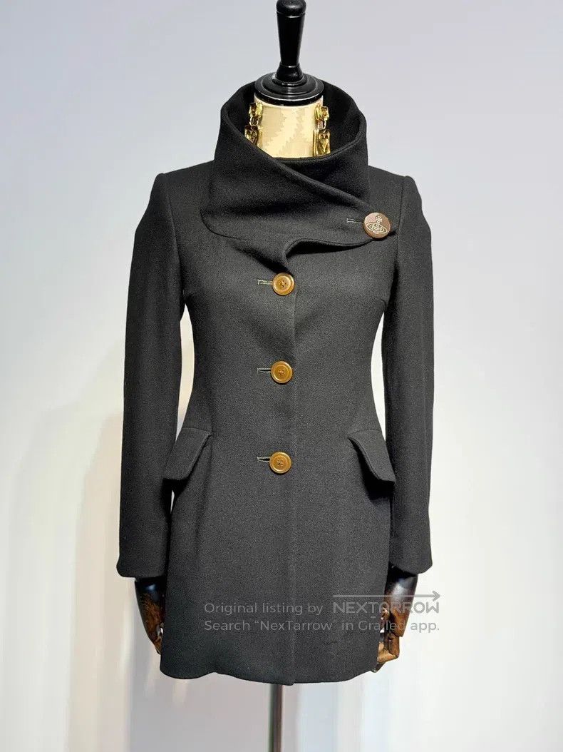 Vivienne Westwood Vivienne Westwood Asymmetrical collar large collarhole Sat Size S / US 4 / IT 40 - 7 Thumbnail