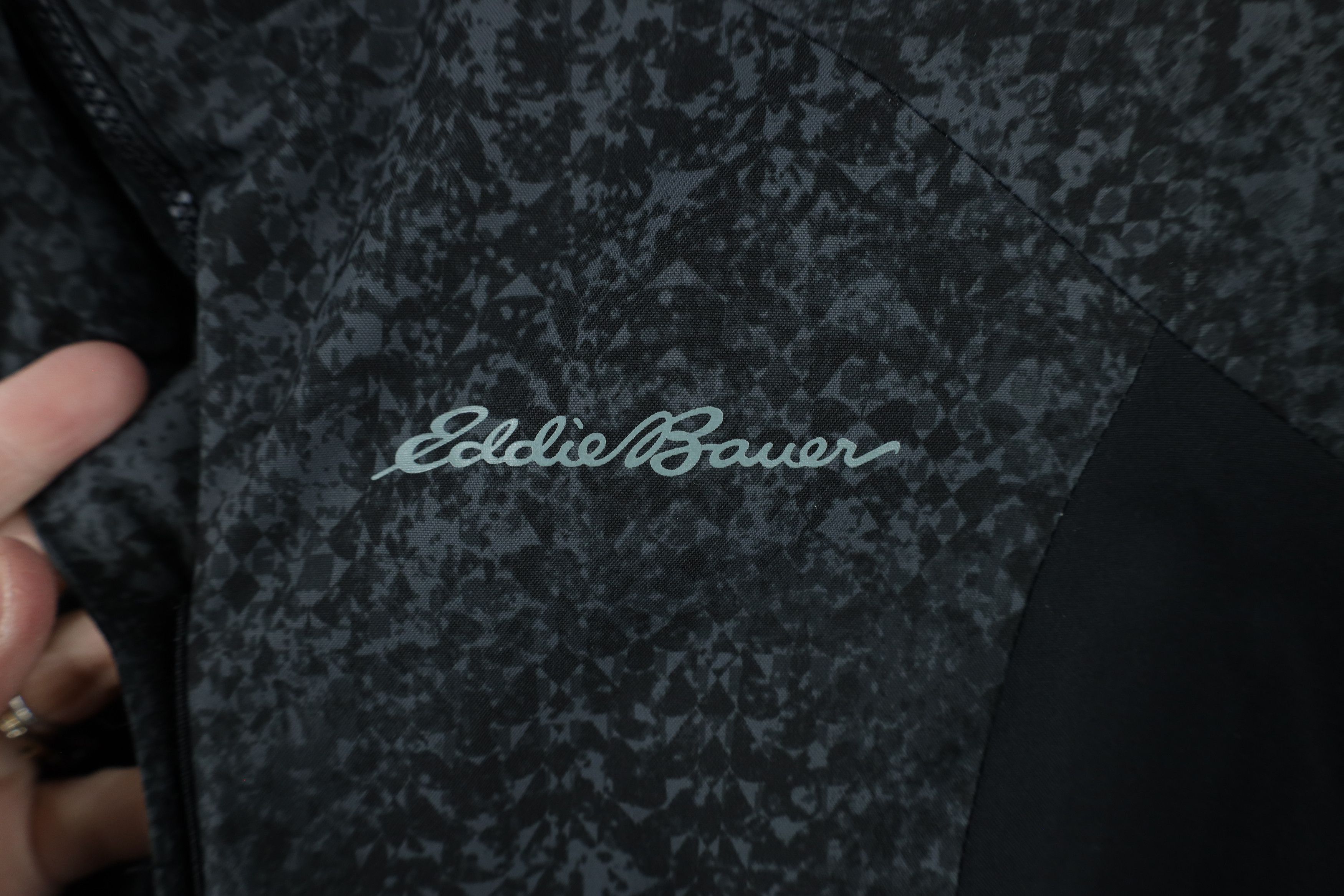 Eddie Bauer × Vintage Eddie Bauer 2 In 1 Down Insulated Hooded Puffer Jacket Black Size L / US 10 / IT 46 - 4 Thumbnail