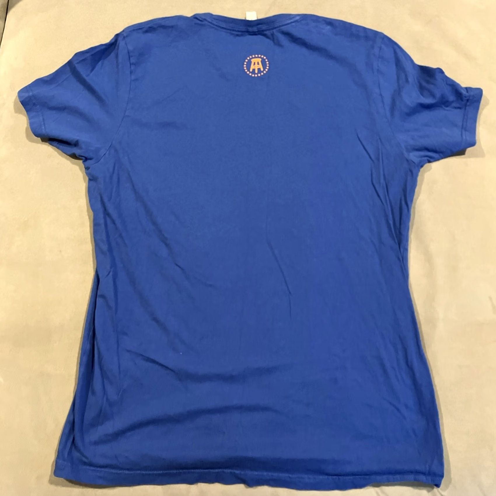 Vintage Barstool Tim Tebow I DONT BELIEVE IN JESUS BUT I BELIEVE IN TEBOW T Shirt Size L Blue Mens Size US L / EU 52-54 / 3 - 4 Thumbnail