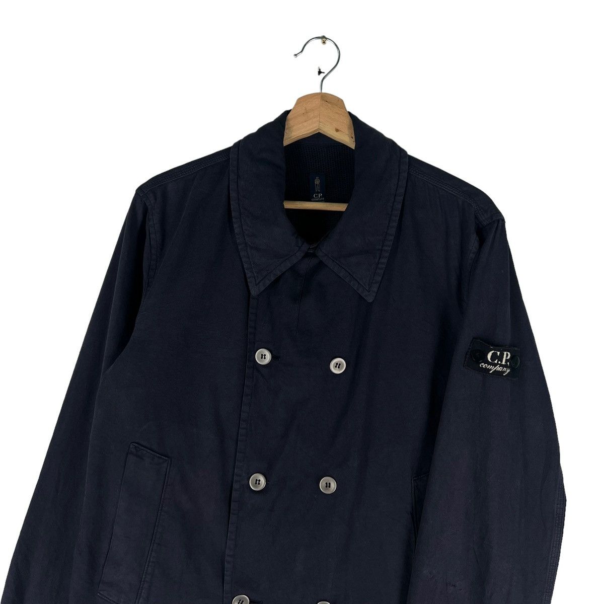C.P. Company 🔥VINTAGE CP COMPANY MADE IN ITALY CHORE JACKET WITH PATCHES Size US M / EU 48-50 / 2 - 2 Thumbnail