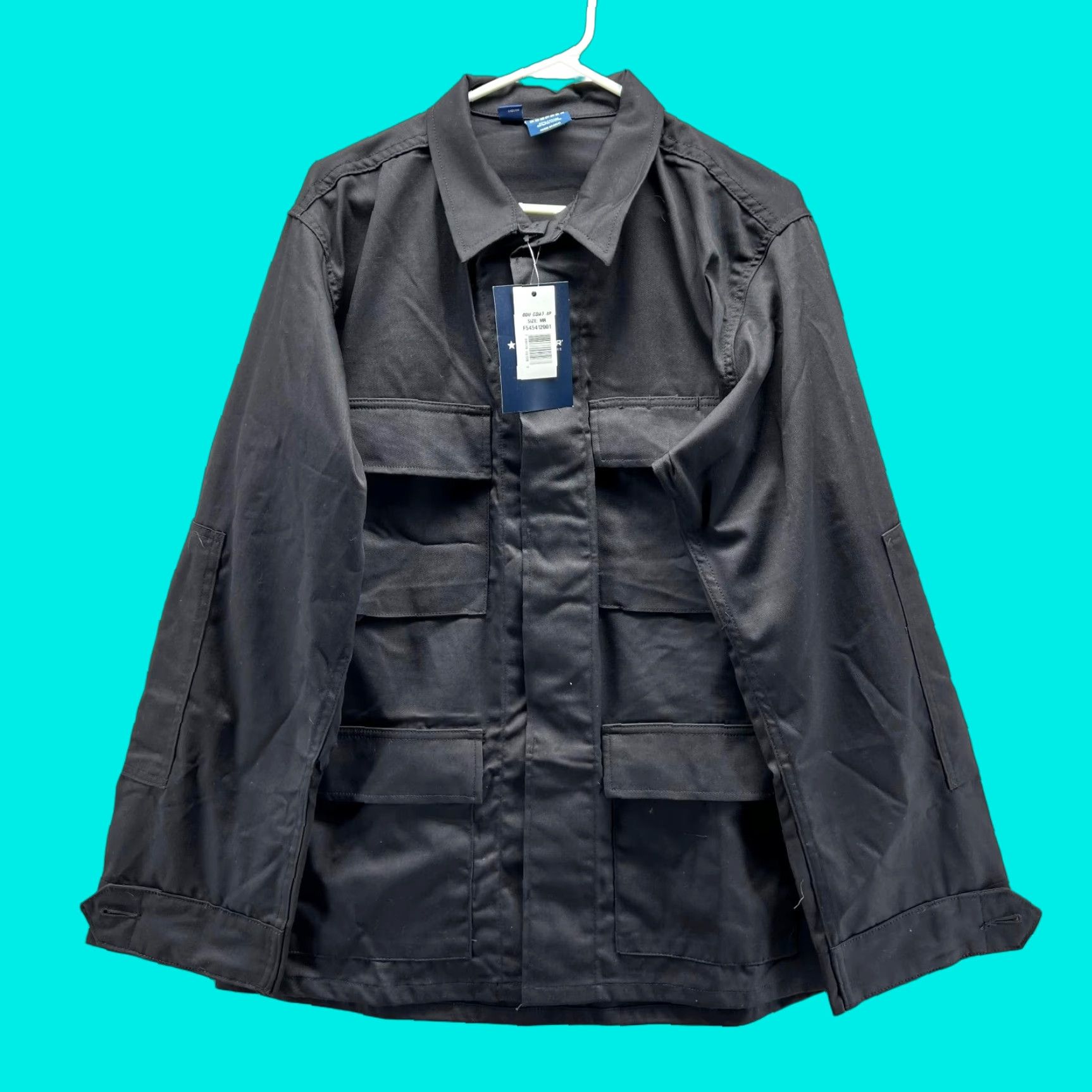 Propper Propper Jacket Men M Black Button Down Military Jacket Size US M / EU 48-50 / 2 - 1 Thumbnail