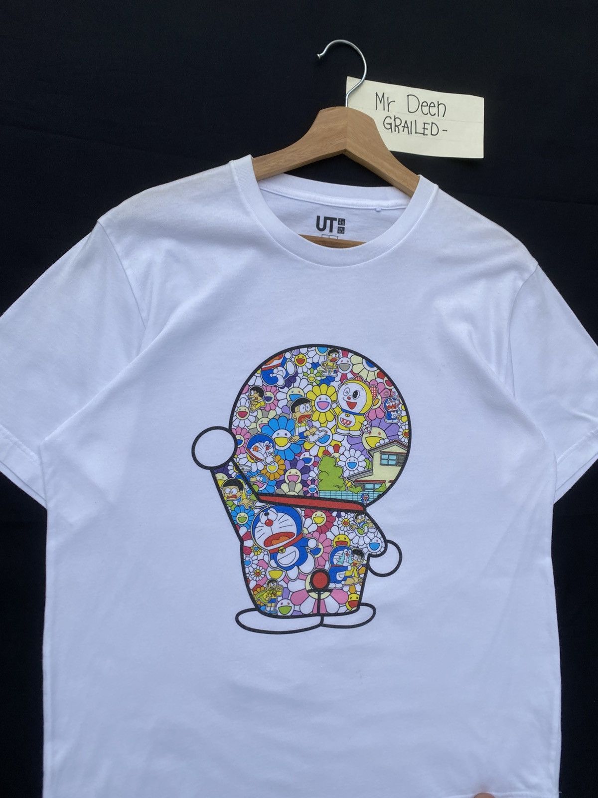 Takashi Murakami × Uniqlo Rare Uniqlo x Takashi Murakami Doraemon White Tshirt Size US L / EU 52-54 / 3 - 10 Thumbnail