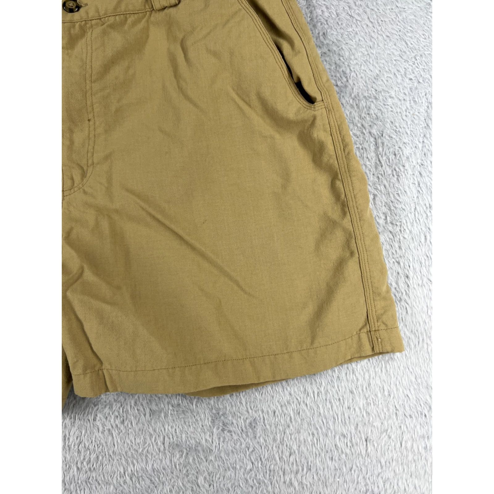 The North Face The North Face Short Men 38 Beige Nylon Polyester Zipper Pocket Cargo 7 Inseam Regular 38x7 Chino Canvas Golf Casual Travel Size US 38 / EU 54 - 2 Thumbnail