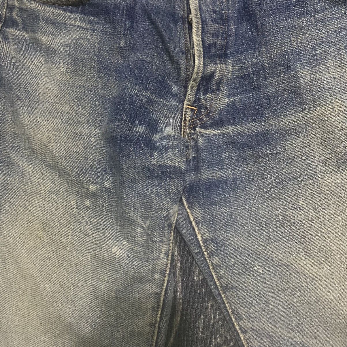 Denime ‼️LAST DROP‼️Denime Lot178 Selvedge Faded Distressed Denim Size US 31 - 20 Thumbnail