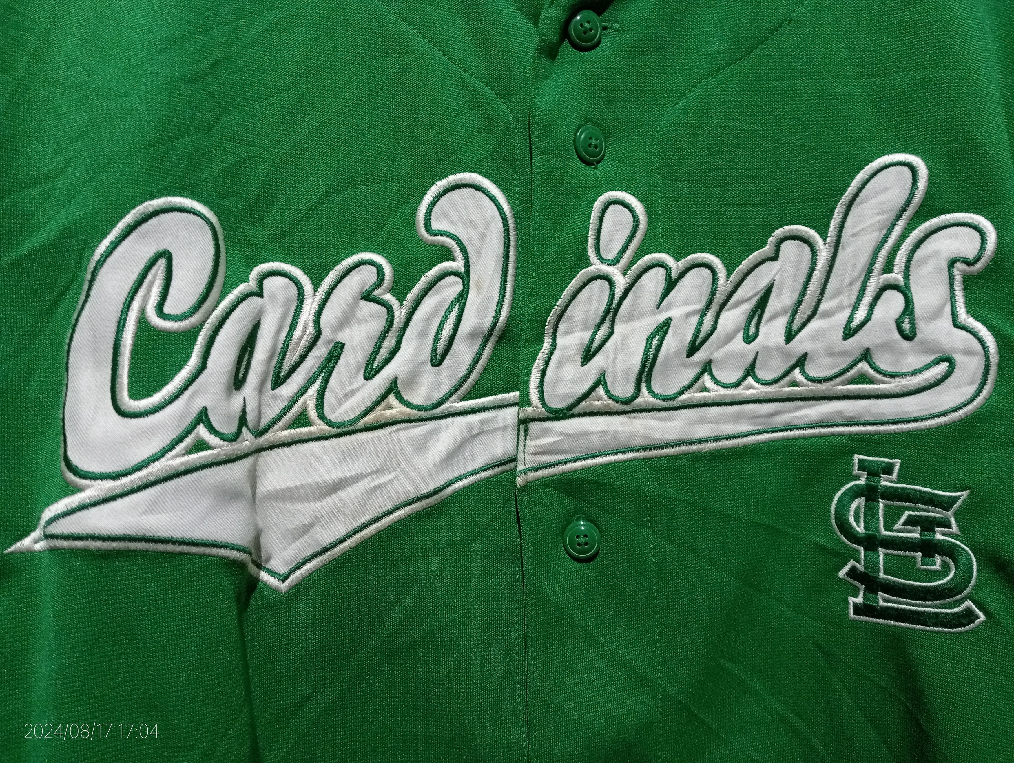 MLB Vintage St Louis Cardinals MLB Jersey Very Rare Size US XL / EU 56 / 4 - 9 Thumbnail