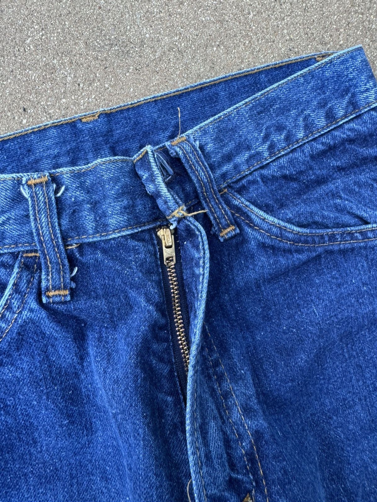 Levi's × Vintage Vtg 70’s Levi’s 646 Orange Tab Bellbottom Flare Jeans 28x30 Size US 28 / EU 44 - 5 Thumbnail