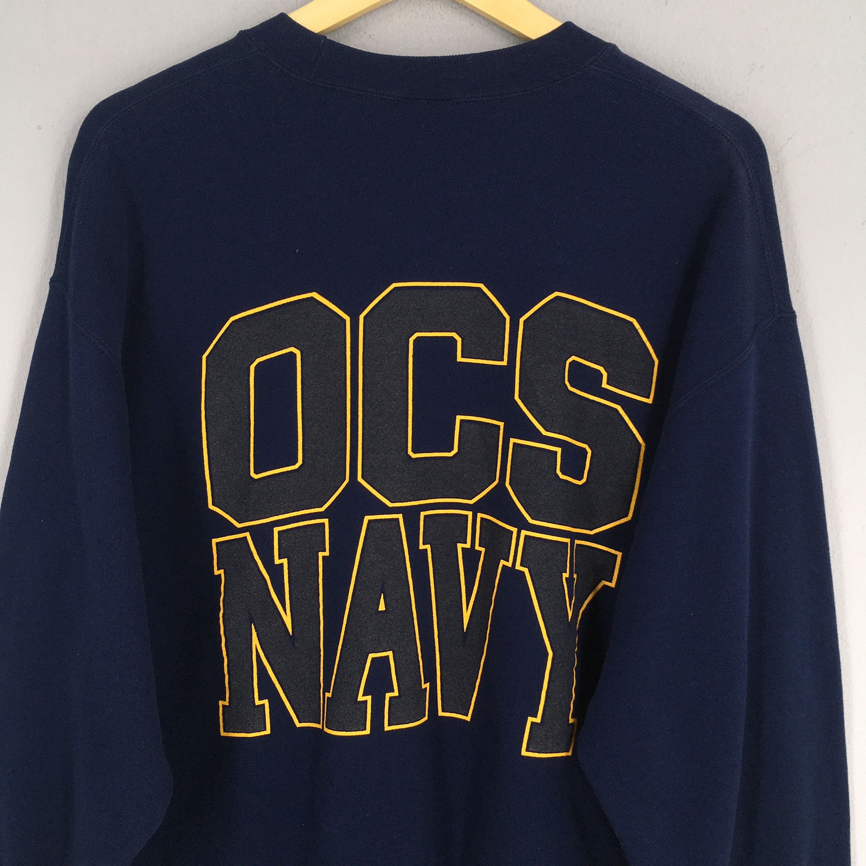 Other Vintage United States Navy Blue Sweatshirt Large Size US L / EU 52-54 / 3 - 7 Thumbnail