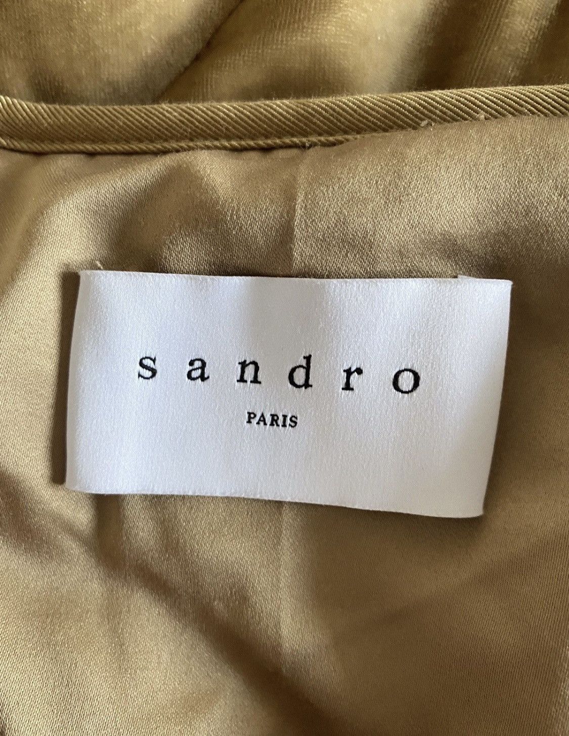 Sandro Sandro Paris Velvet Jacket Brown Golden Size XS / US 0-2 / IT 36-38 - 5 Thumbnail