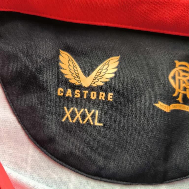 Castore Rangers 2021-22 away Pre-Match training football jersey 3XL Size US XXL / EU 58 / 5 - 4 Thumbnail