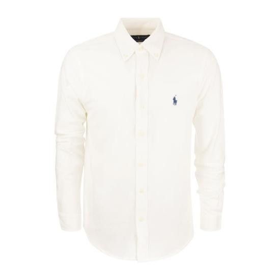 Polo Ralph Lauren POLO RALPH LAUREN Men Long Tops 710654408 WHITE Size US M / EU 48-50 / 2 - 1 Thumbnail