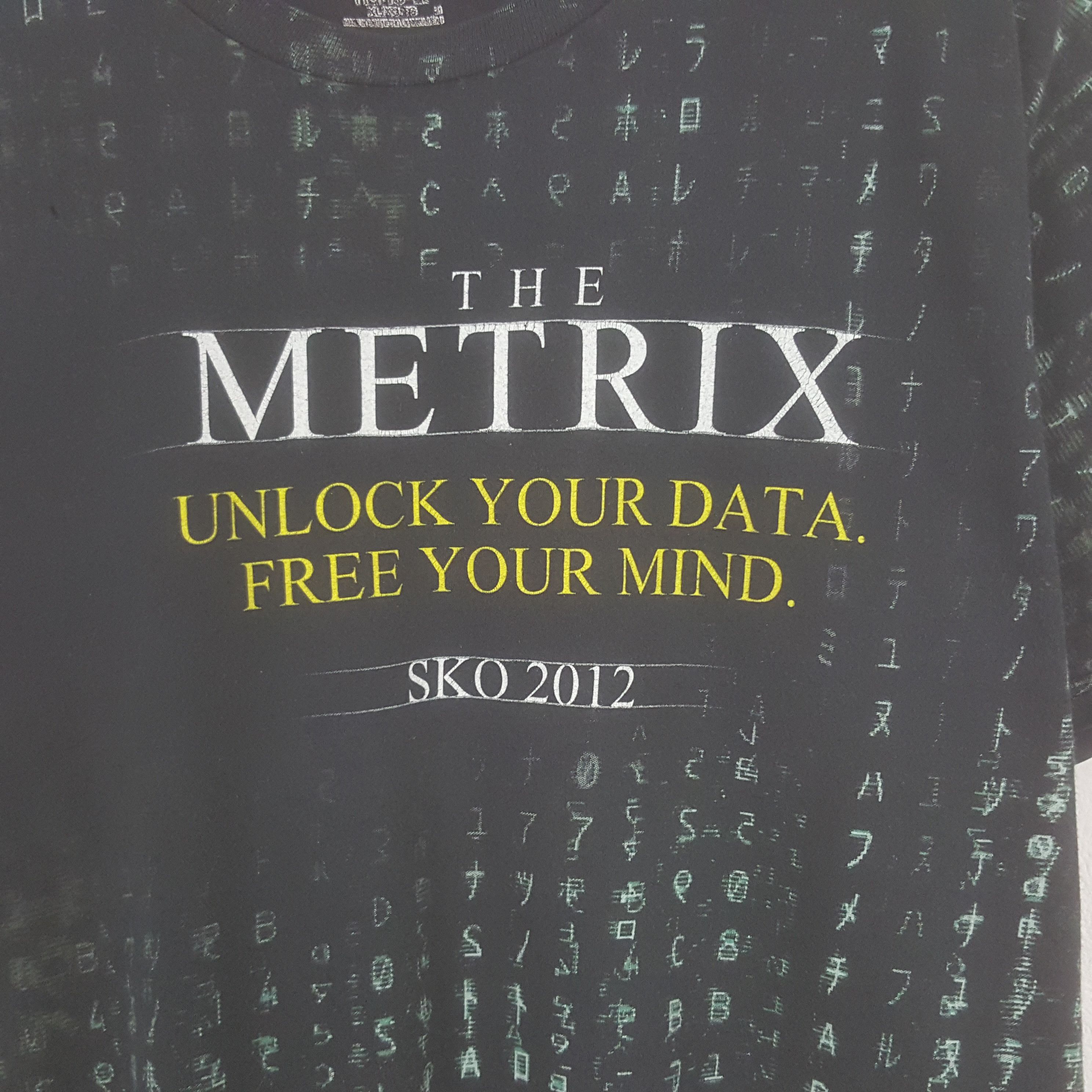 Vintage Vintage The Metrix Movie Tshirt Size US XL / EU 56 / 4 - 2 Thumbnail
