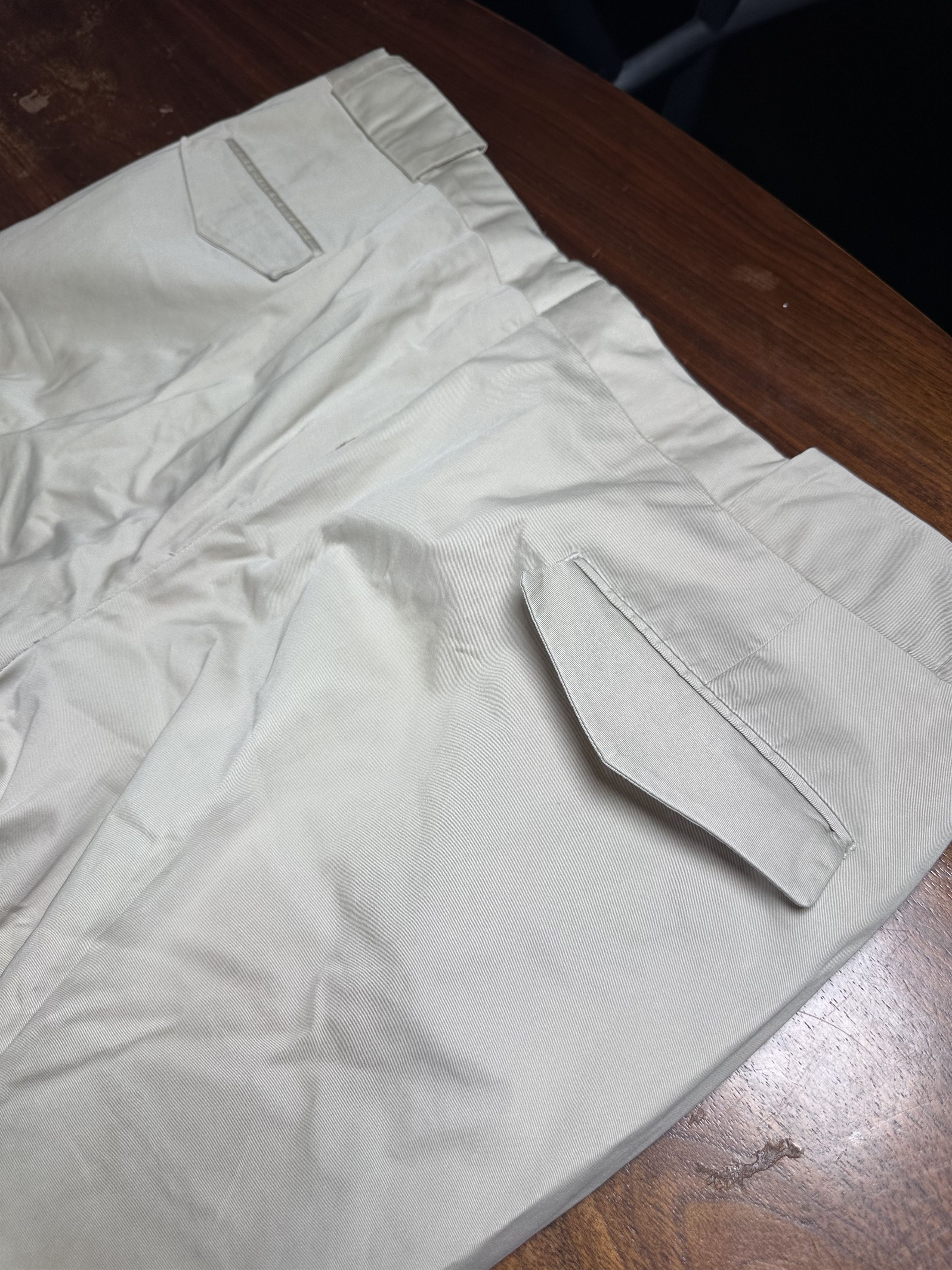 Z Zegna Z Zegna Narrow Fit Khaki Chino Trousers Pants Size US 40 / EU 56 - 6 Thumbnail