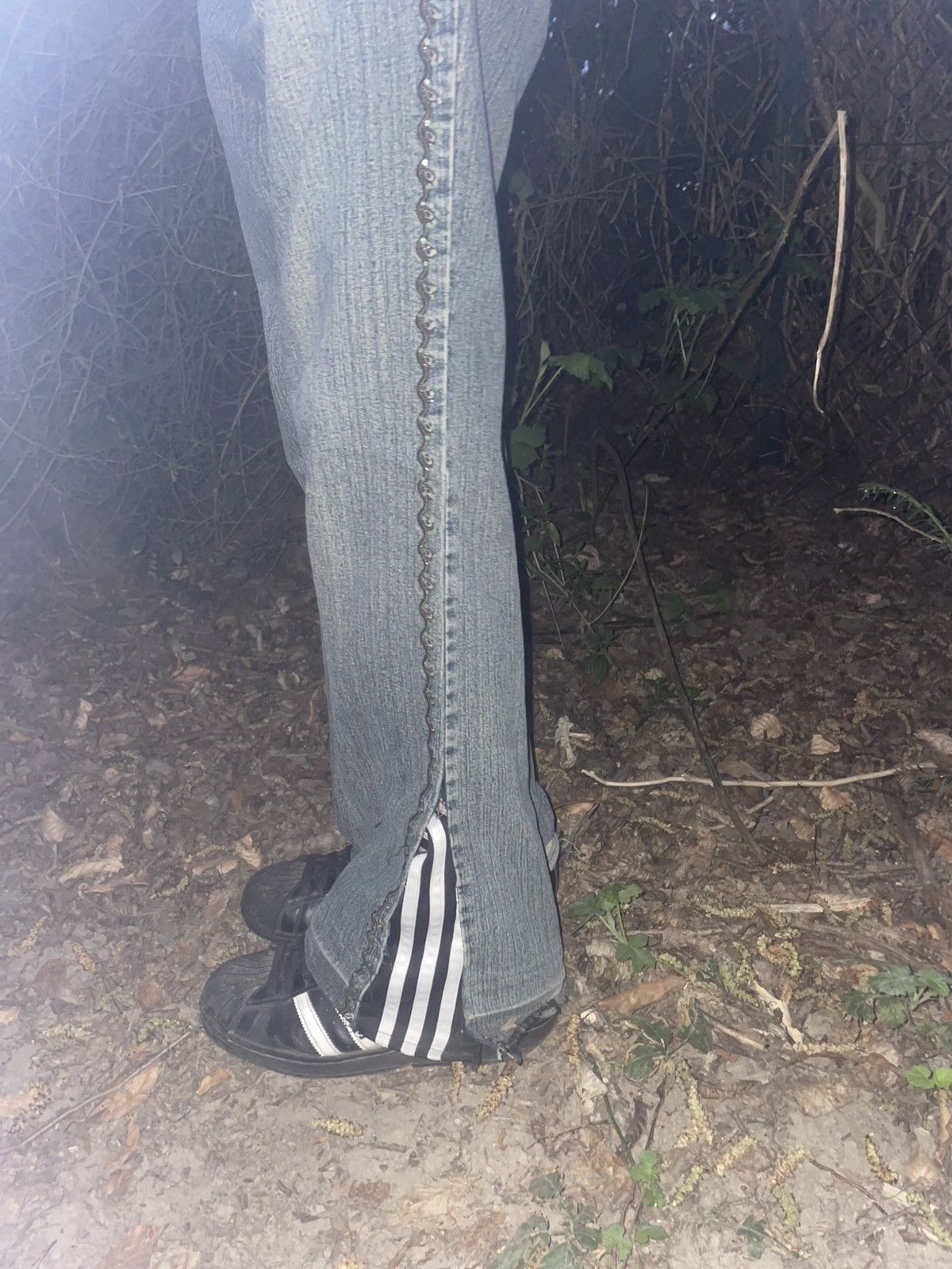 Other selfmade flared denim xxl Size US 44 / EU 60 - 1 Thumbnail