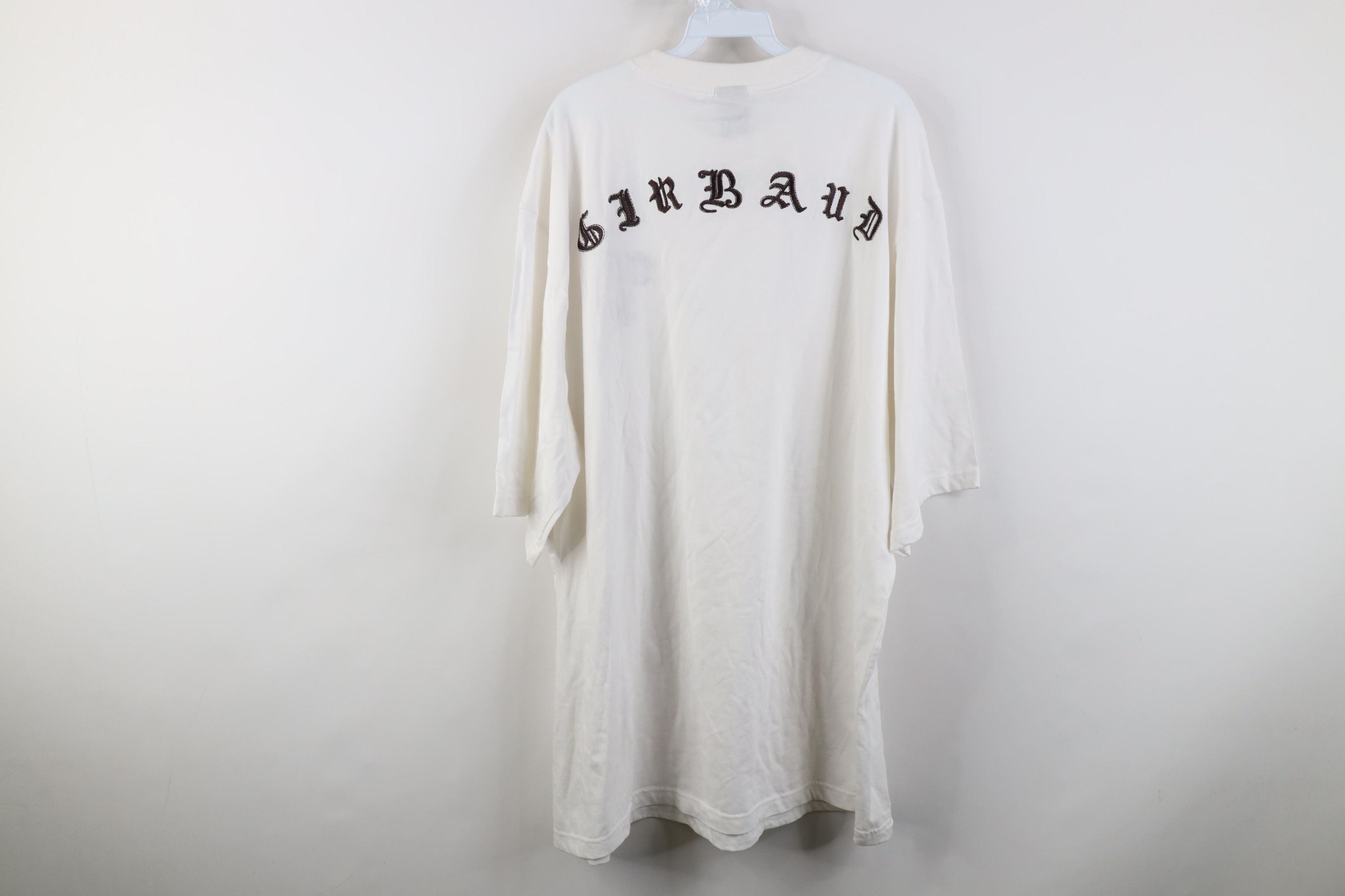 Marithe + Francois Girbaud Deadstock Vintage 90s Marithe Francois Girbaud T-Shirt White Size US XXL / EU 58 / 5 - 12 Thumbnail